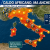 Caldo africano senza tregua, temporali improvvisi minacciano l&rsquo;Italia durante il weekend intero